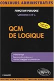 Revue Ellipses Marketing  / QCM de logique : Catégories B et C