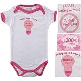 Baby-Says Bodysuit Trio! - No Pinching (Girl)