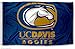 Cal Davis Aggies UC University Large College Flag