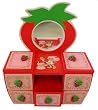 Strawberry Shortcake mini dresser jewelry box with mirror