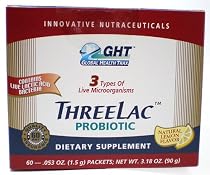 Global Health Trax ThreeLac Probiotic dietary supplement