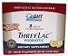 Threelac Probiotic Dietary Supplement, Natural Lemon Flavor, .053-Ounce Packets (Pack of 60)