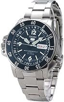 Seiko Men's SKZ209K1 Five Sports Stainless Steel Automatic Watch