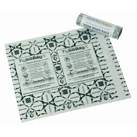 7 Litre Biodegradable & Compostable Caddy Liners or Bio Bags roll 52