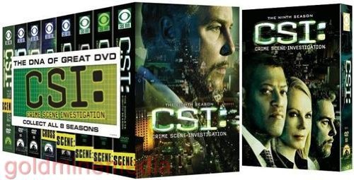 C.S.I. Crime Scene Investigation Seasons 1-9 [DVD] Season 1 2 3 4 5 6 7 8 9