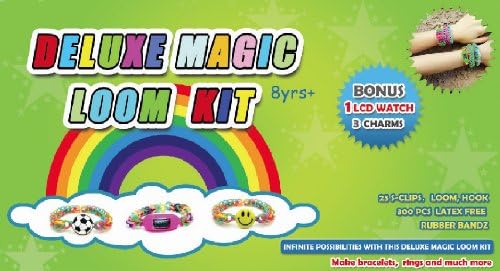 deluxe magic Loom kit with LCD watch