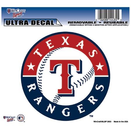 Texas Rangers Ultra Decal