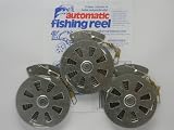 3 Mechanical Fisher's Yo-Yo Automatic Fishing Reels - Package of 3 Reels - Yoyo Fish Trap -(STANDARD WIRE TRIGGER MODEL - Same Reels sold by Cabela's, Cheaper Than Dirt, Bass Pro Shops, etc.)