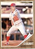 2011 Topps Heritage Minor League Baseball Card # 89 Jarred Cosart - Clearwater Threshers (Prospect / Rookie Card) MLB Trading In Protective Screwdown Case!
