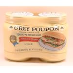 Grey Poupon Dijon Mustard Made With White Wine (2 pack - 16oz each jar)