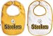 Baby : Pittsburgh Steelers Newborn 6-9 mos. 2-Pc Team Bib Set