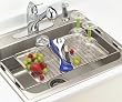 Better Houseware Adjustable Over Sink Drying Tray, Stainless