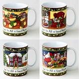 Portmeirion A Christmas Story Coffee Mugs - Set(s) Of 4