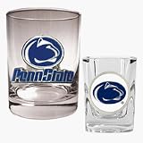 Penn State Nittany Lions Rocks Glass and Shot Glass Set