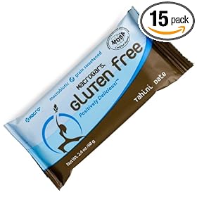 GO MACRO MACROBARS Gluten Free Tahini Date, 2.4-Ounce Bars (Pack of 15)