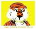 Auburn Painting - Aubie Yearning Yardage Yellow