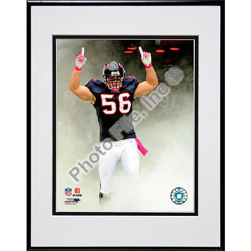 Photo File Houston Texans Brian Cushing Framed Photo