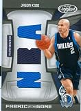 2009 Certified Authentic Jason Kidd Tiple Patch Game Worn Jersey Card