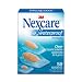 Nexcare Waterproof Clear Bandage Assorted Sizes, 50-Count Packages (Pack of 4)