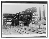 Historic Print (XL): Breaker of the Chauncy (Pa.) Colliery, where a 15 year old breaker-boy was smothered to