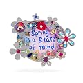 Spring is a State of Mind Pin from the Artazia Collection #678 GP OP