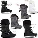 Bottes De Neige Pluie Fourrées Caoutchouc Apres Ski Femme Chaussures Moon Boots Taille 37 38 39 40 41