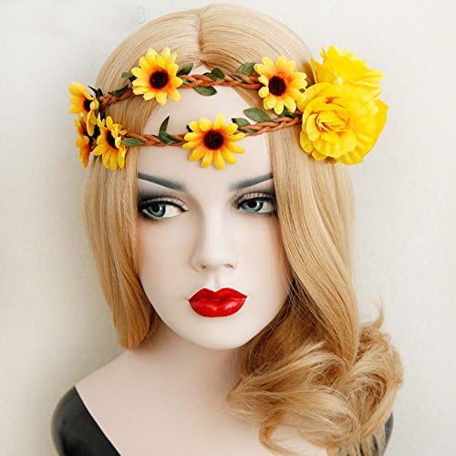 Bodermin Fashion Outdoor Rattan Headbands Seaside holiday ornaments Headband Hair Band