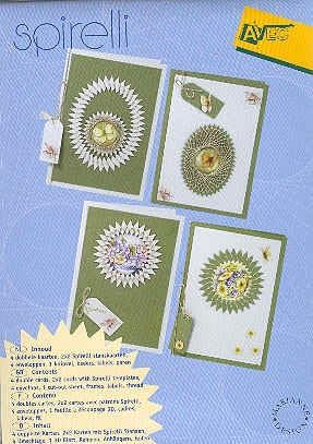 Spirelli Flowers Bouquets -Green Card Making String Kit
