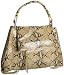 6126 by Lindsay Lohan Tempest Satchel,Beige,one size