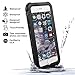 iPhone 7 Plus Waterproof Case, [Fully Sealed] 6.6ft Underwater IP68 Certified Ultra Slim [Sensitive Touch Screen] Dustproof Snowproof Shockproof Case with Universal Holder for iPhone 7 Plus (Black)