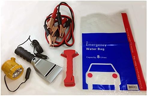 ToolUSA Deluxe Car Safety and Emergency Kit