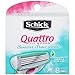 Quattro For Women Schick Sensitive Razor Blade Refills, 8 Count