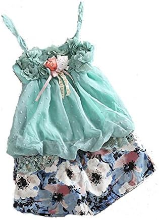 Ella Closets Girls Tank Tops and Shorts Summer Set