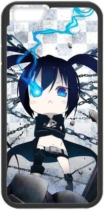 MeowStore Cute Japanese Cartoon Chibi Black Rock Shooter Phone Case For Iphone 6 (4.7 inch)