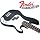 Fender Starcaster Black Precision Bass Electric Bass Pack - Includes: Black Starcaster P Bass, Planet Waves Strap, Bass Cable, Planet Waves/GO-DPS 16-Pick Sampler (PW-SAMPLER), Ultra Bass Stand & 15 Watt Bass Amp
