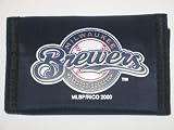 MILWAUKEE BREWERS Team Logo Tri-Fold Nylon Wallet