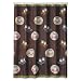 Allure Home Creations Awesome Owls Microfiber Printed Shower Curtain