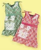 Baby Phat - Baby Phat Little Girl Foil-Print Plaid Dress
