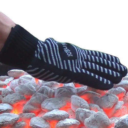 Heat Resistant Authentic Grillinator BBQ Oven Gloves Come With An Unconditional Guarantee