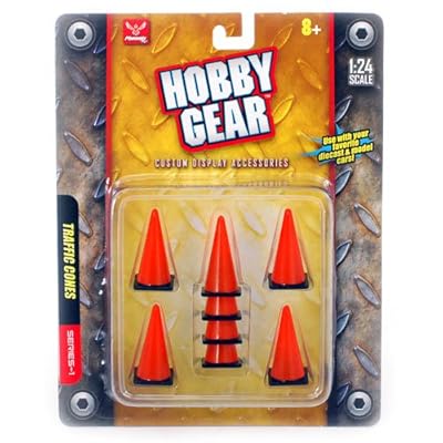 "Hobby Gear" Traffic Cones Series 1 - 8 cone set