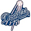 Los Angeles Dodgers MLB Precision Cut Magnet