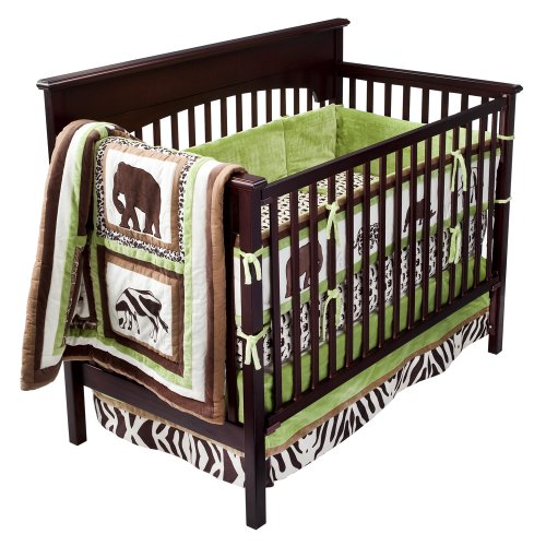 Bean Sprout Silhouette Safari Baby Bedding Collection