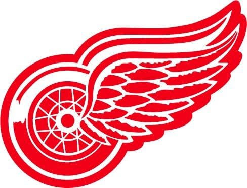 Detroit Red Wings NHL Hockey Car Bumper Sticker Decal 5" x 4"