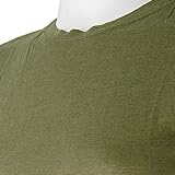 51pVZmeZl2L. SL160  Cotton Phase Womens Juniors Size Fitted Cap Sleeve T Shirt, Small, Army Green
