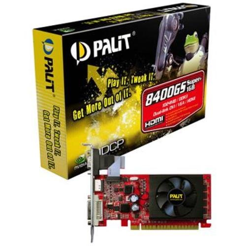 Palit Nvidia GeForce 8400GS Grafikkarte (PCI-e, 1GB GDDR3 Speicher, HDMI, DVI, 1 GPU) Preisvergleich