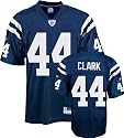 Dallas Clark Jersey: Reebok Blue Replica #44 Indianapolis Colts Jersey