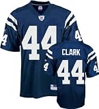 Dallas Clark Jersey: Reebok Blue Replica #44 Indianapolis Colts Jersey - Large