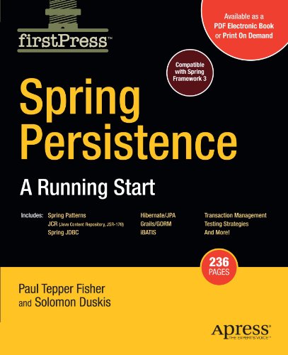 Spring Persistence  -  A Running Start