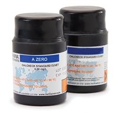 Hanna Instruments HI96717-11 Cal Check Standard Cuvettes, Phosphate High Range, 0.0 and 15.0 ppm