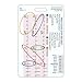STEMI 12 Lead Tool Vertical Reference Badge ID Card (1 Card)